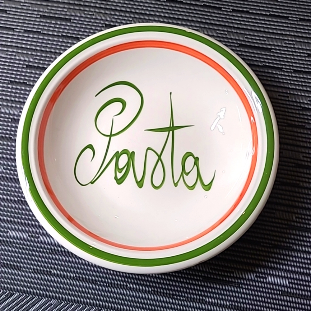 ARM Ceramica Blue Pasta Bowl Made in Italy